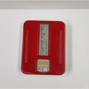 Vintage Borg Household Weigh Scale, Retro Kitchen, Mid Century Modern